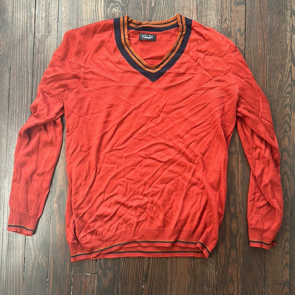 Mens ZARA Wool Shirt sz M. Great Condition